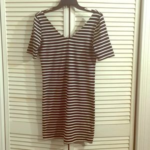 Black and white Bodycon dress